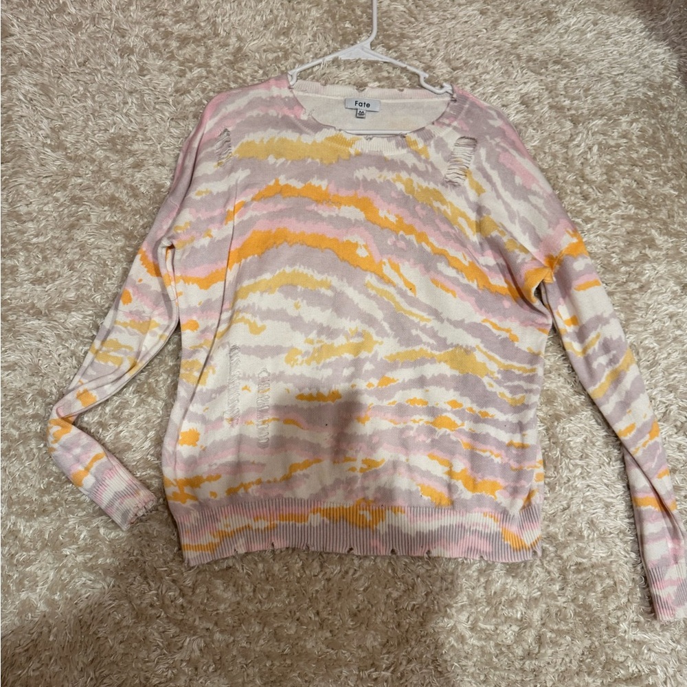 Colorful Striped Sweater